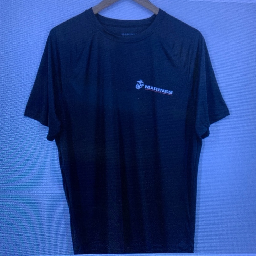 Logo Black Men's Performance Tee